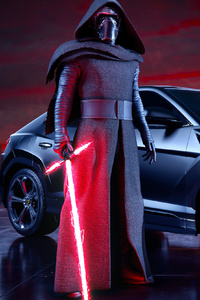 Darth Vader Lamborghini Urus 4k