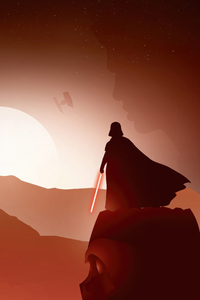 640x1136 Darth Vader Lord Of The Dark Side