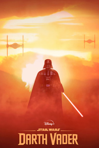1242x2688 Darth Vader Star Wars 5k