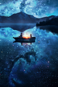 Date Night Boat (240x320) Resolution Wallpaper