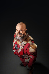 David Harbour As Alexei Shostakov In Thunderbolts International Poster (1242x2668) Resolution Wallpaper