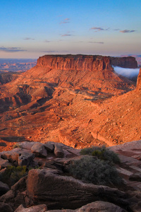 240x320 Dawn At Grand View Point Canyonlands National Park