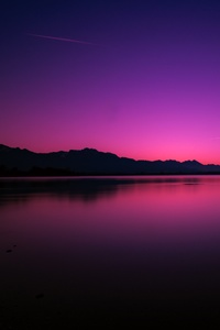 320x480 Dawn Sea Ocean Sunset 4k