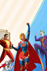 Dc Dark Legion 2025 (240x400) Resolution Wallpaper
