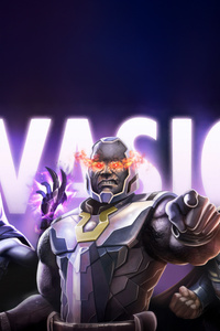 Dc Injustice 2 Invasion (640x1136) Resolution Wallpaper