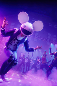 Deadmau5 X Fortnite (1440x2560) Resolution Wallpaper