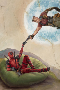 1080x2280 Deadpool 2 2018 Movie Poster