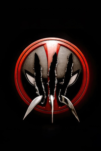 320x568 Deadpool 3 Movie Logo