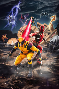 320x568 Deadpool And Wolverine Chaotic Adventures