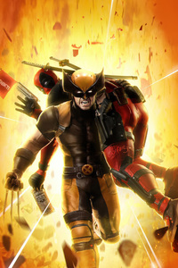 Deadpool And Wolverine Movie (750x1334) Resolution Wallpaper