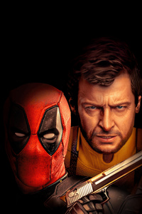 Deadpool And Wolverine Raw Power (1440x2960) Resolution Wallpaper