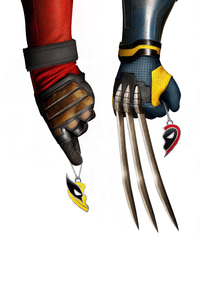 Deadpool And Wolverine Saga (1280x2120) Resolution Wallpaper