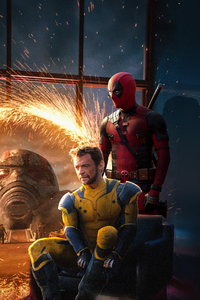Deadpool And Wolverine Wrath (1080x2280) Resolution Wallpaper