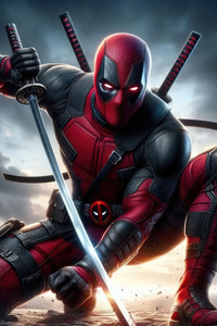 Deadpool Breaking The Fourth Wall (1080x2160) Resolution Wallpaper