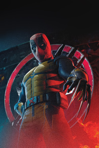 Deadpool Claws Of Chaos (240x400) Resolution Wallpaper