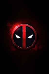 Deadpool Emblem Of Justice (1280x2120) Resolution Wallpaper