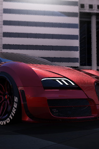 Deadpool Inspired Bugatti