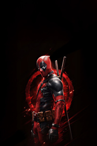 Deadpool Knight Of Vengeance (480x800) Resolution Wallpaper