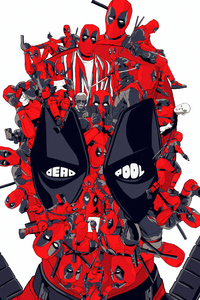 Deadpool Mask Art