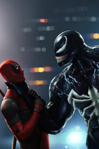 Deadpool Venom 4k