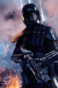 Death Trooper Star Wars Battlefront II (240x400) Resolution Wallpaper