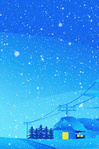 December Winter Digital Art (750x1334) Resolution Wallpaper