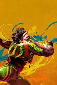 Dee Jay Street Fighter 6 (320x568) Resolution Wallpaper