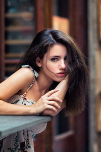 Delaia Gonzalez Model Outdoors