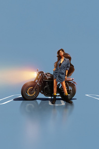 Denim And Gasoline (1280x2120) Resolution Wallpaper