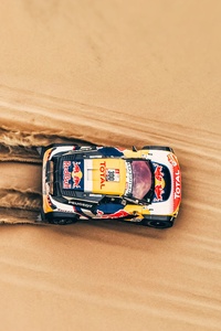 Desert Car Rallying Sand
