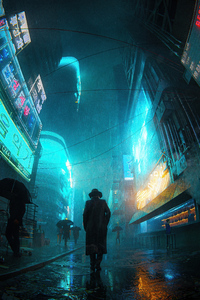 320x480 Detective In Cyber City