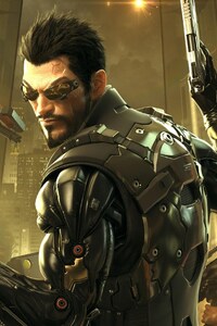 Deus EX Mankind Game (360x640) Resolution Wallpaper