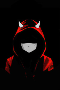 1440x2560 Devil Boy Minimal Mask 4k