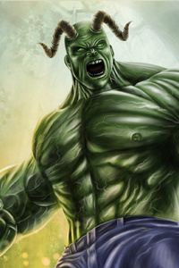 Devil Hulk (640x960) Resolution Wallpaper