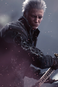 Devil May Cry 5 Popular Game (1280x2120) Resolution Wallpaper