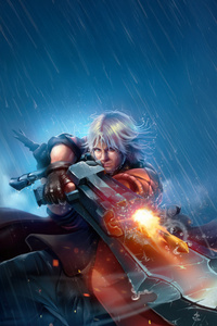 Devil May Cry Dante Awakening (240x400) Resolution Wallpaper