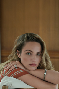 Dianna Agron La Ligne 2025 (1125x2436) Resolution Wallpaper