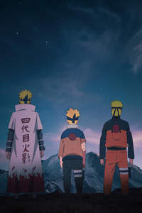 1080x1920 Different Generations Naruto
