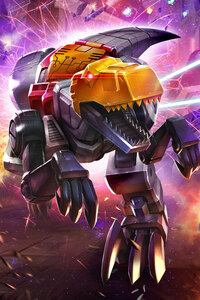 Dinobots Transformers Art (750x1334) Resolution Wallpaper