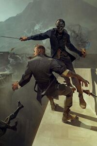 Dishonored 2 Game Art (480x854) Resolution Wallpaper
