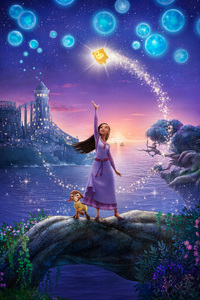 Disney Wish The Power Of Wishes 5k (1080x1920) Resolution Wallpaper