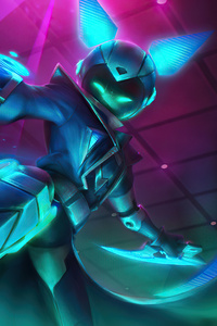 Dj Maeve In The Moba Paladins (320x568) Resolution Wallpaper