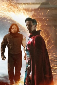Doctor Strange Captain America Winter Solider In Avengers Infinity War 2018