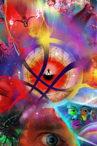 240x400 Doctor Strange In The Multiverse Of Madness Fanart