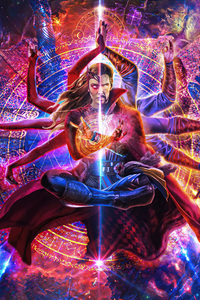 1080x1920 Doctor Strange In The Multiverse Of Madness Poster 4k