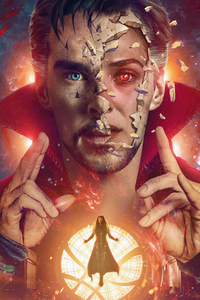1440x2560 Doctor Strange In The Multiverse Of Madness Wanda Vision 5k