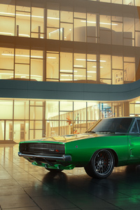 Dodge Charger 1969 RT (320x568) Resolution Wallpaper