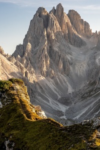 Dolomite Mountains In Italy 4k (1125x2436) Resolution Wallpaper