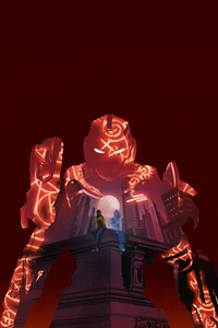 Dominique Thorne As Riri Williams Ironheart (320x568) Resolution Wallpaper