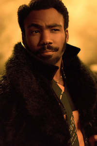 Donald Glover As Lando Calrissian In Solo A Star Wars Story Entertainment Weekly (480x854) Resolution Wallpaper